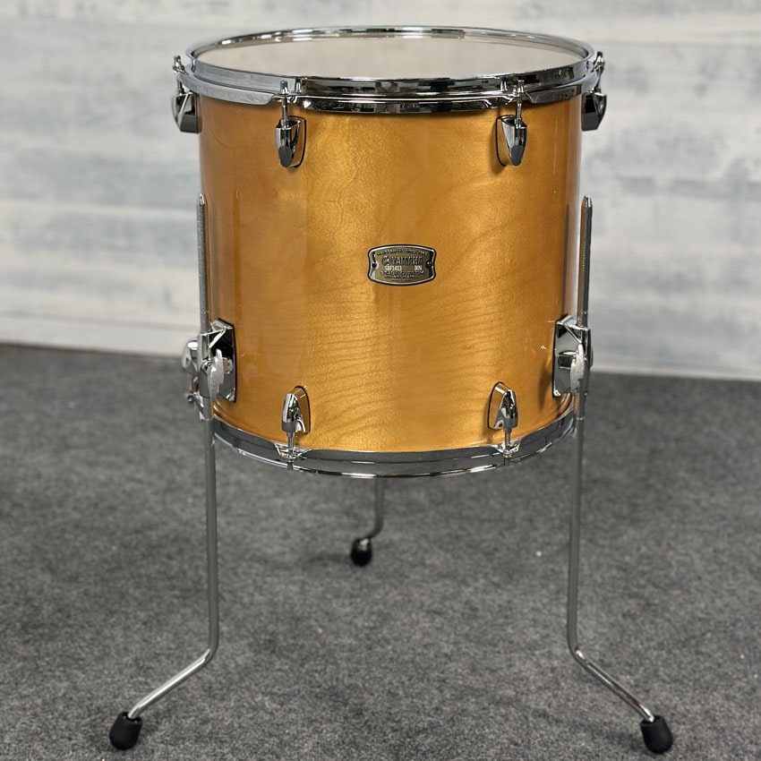 Used Yamaha Stage Custom Floor Tom 14x14 Natural Wood - Very Good - Drum Center Of Portsmouth