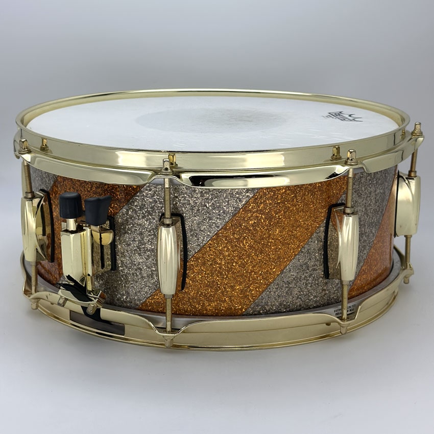 Used On The Edge Snare Drum 14x5.5 Sycamore - Very Good - Drum Center Of Portsmouth