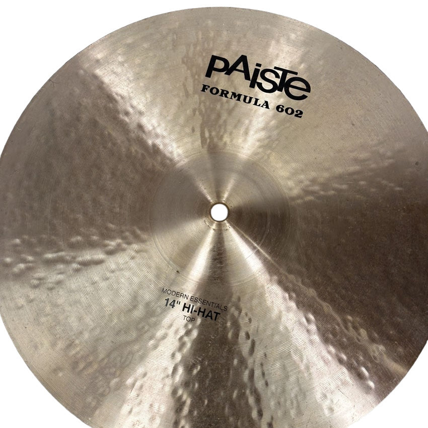 Used Paiste 602 Modern Essentials Hi Hat Cymbals 14 - Good - Drum Center Of Portsmouth