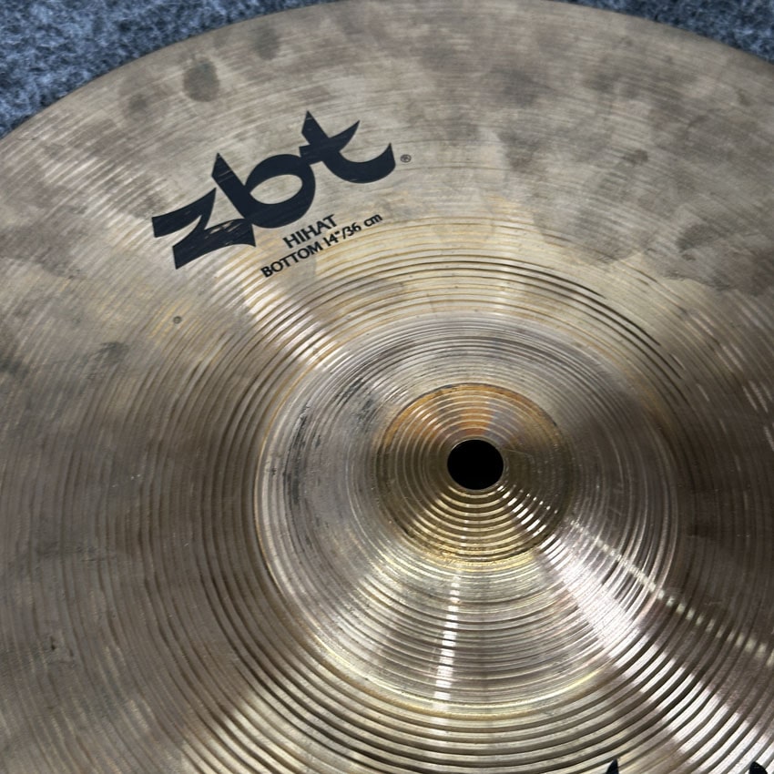 Used Zildjian ZBT Hi Hat Bottom 14'' - Good - Drum Center Of Portsmouth