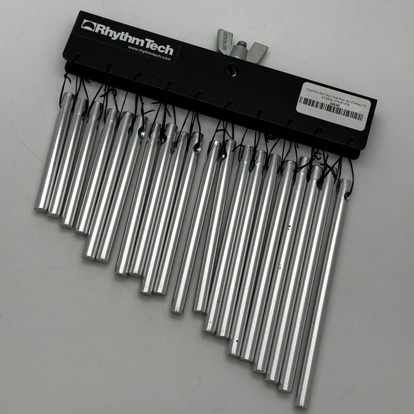 Used Rhythm Tech Dual Row Bar Chimes - Very Good - Drum Center Of Portsmouth
