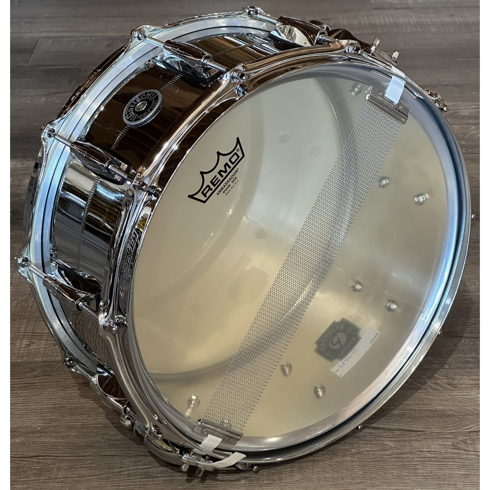 Used Gretsch Brooklyn Steel Snare Drum 14x6.5
