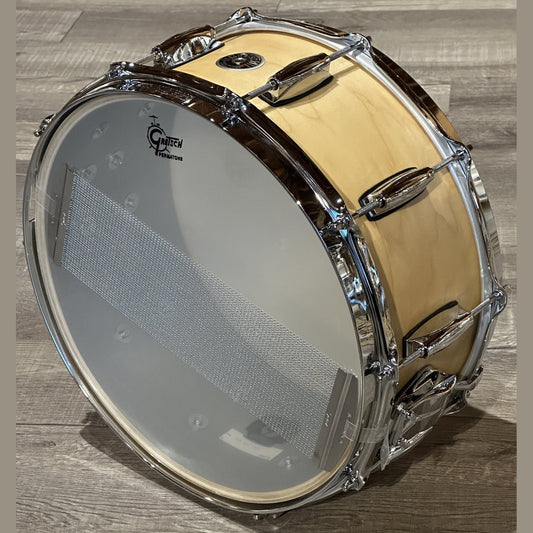 Used Gretsch Brooklyn Snare Drum 14x6.5 Satin Natural