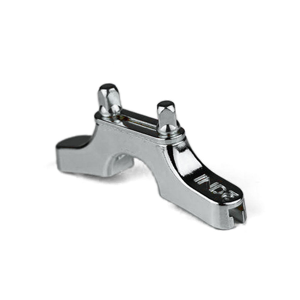 INDe Drum Labs UBP Universal Butt Plate Chrome