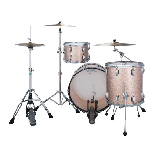 EMBARGOED - ACTIVATE OCT 8 - Ludwig Classic Maple 3pc Pro Beat Drum Set Champagne Sparkle - Drum Center Of Portsmouth