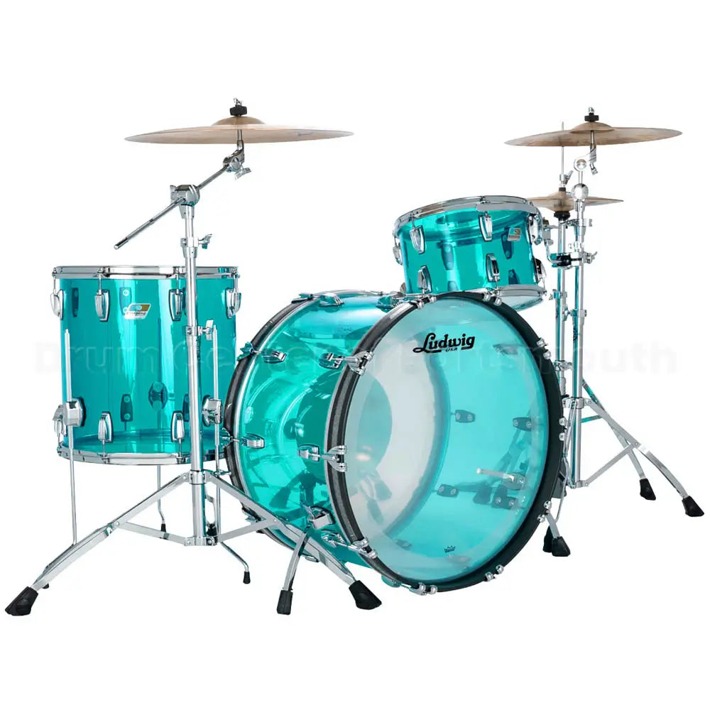 Ludwig Vistalite Pro Beat Teal