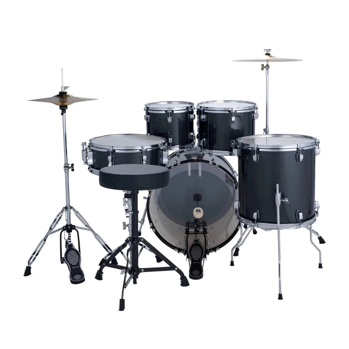 Ludwig Accent Fuse Complete 5pc Drum Set Moon Dust - Drum Center Of Portsmouth