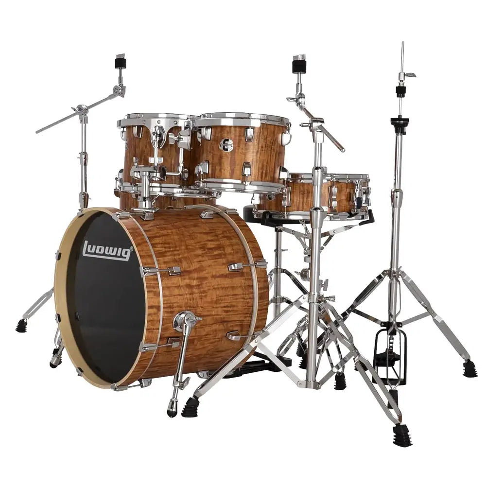 Ludwig Evolution 5pc Drum Set w/Hardware (20"BD) Cherry Wood - Drum Center Of Portsmouth