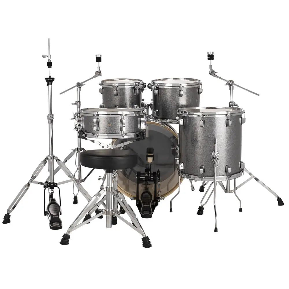 Ludwig Evolution 5pc Drum Set w/Hardware (20"BD) Platinum Sparkle - Drum Center Of Portsmouth