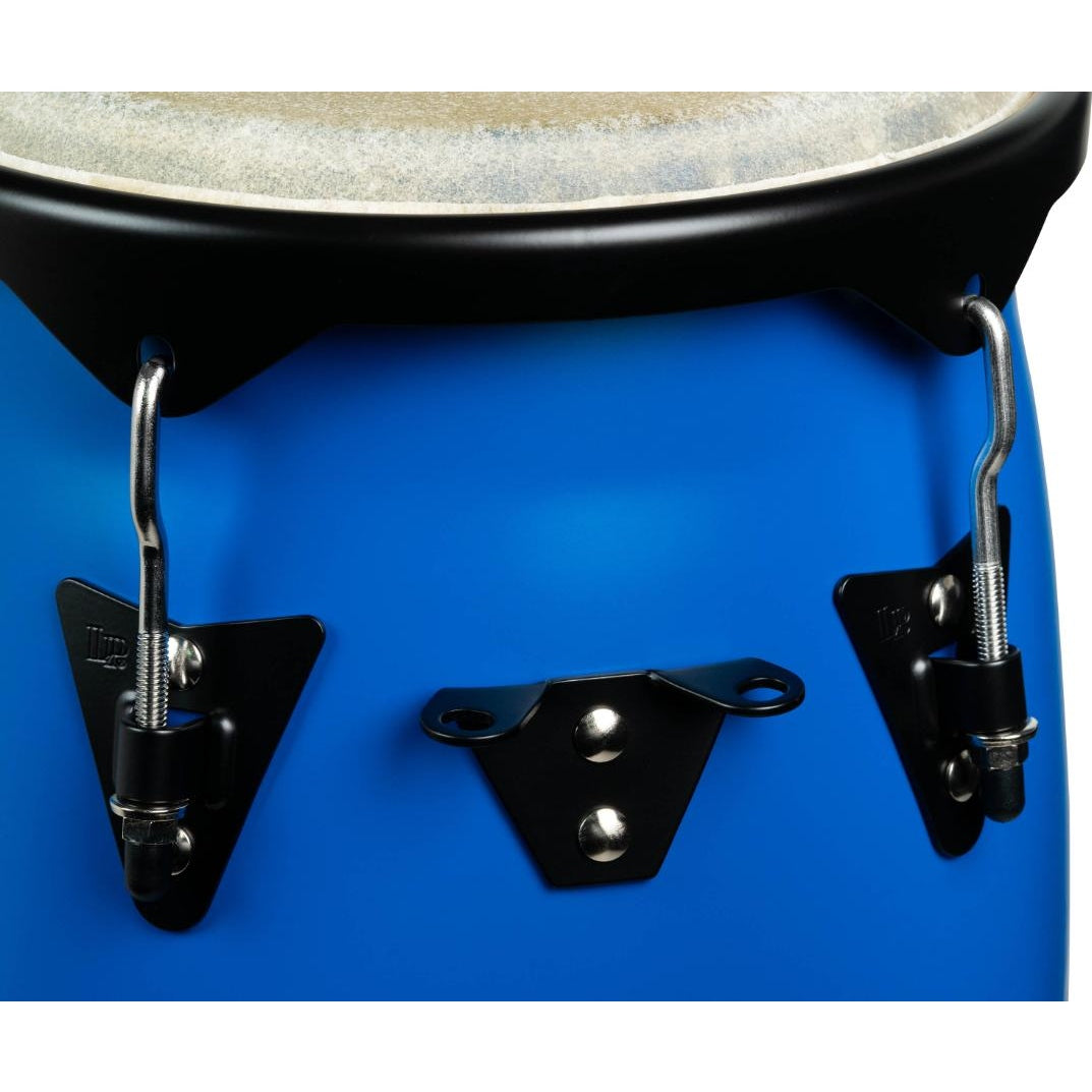 LP Discovery Conga Set 10" & 11" Race Car Blue w/Stand - Drum Center Of Portsmouth