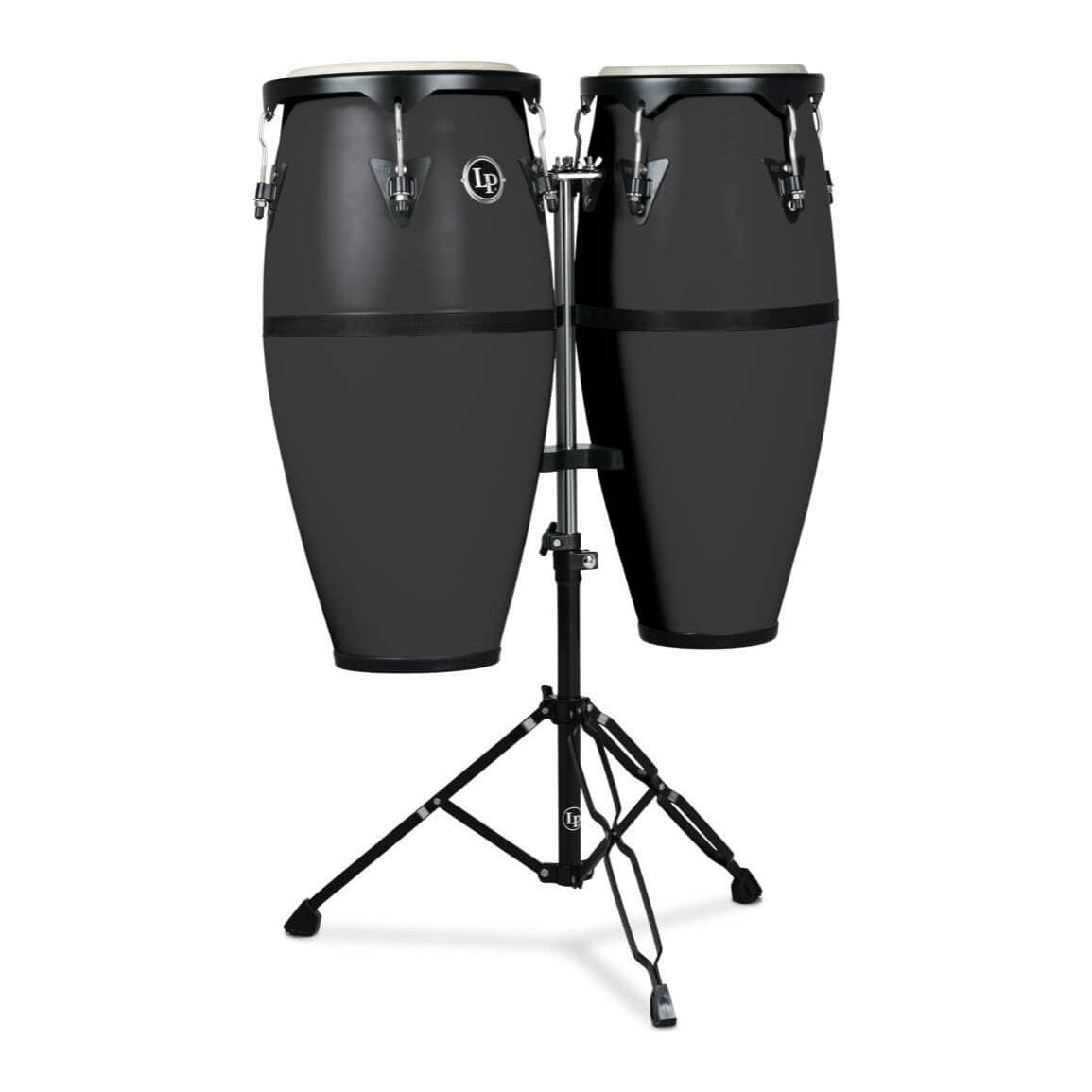 LP Discovery Series Conga Set 10" & 11" Onyx w/Stand