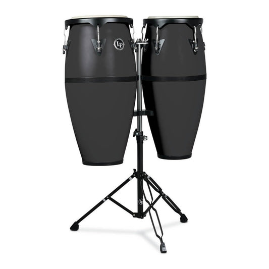 LP Discovery Series Conga Set 10" & 11" Onyx w/Stand