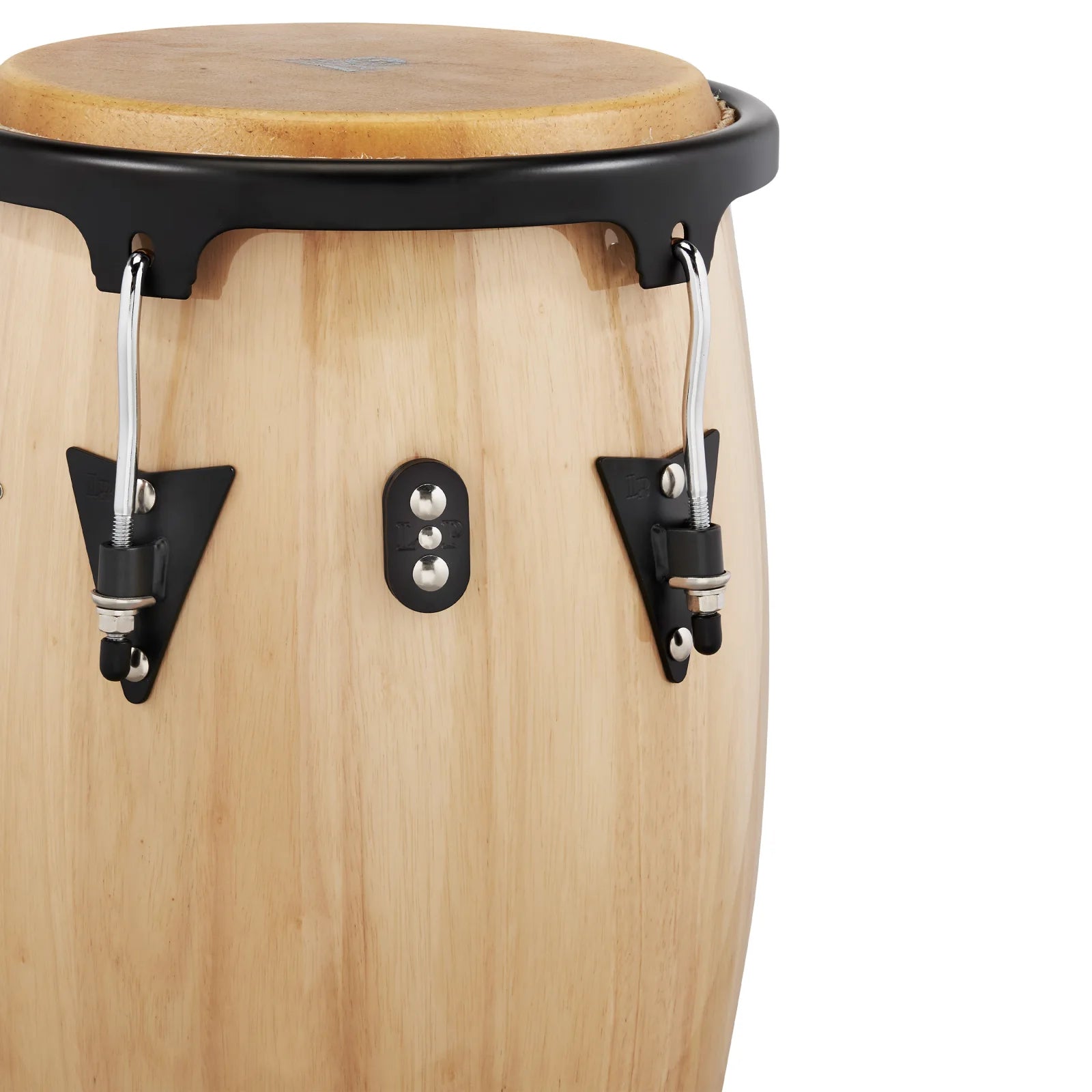 LP Aspire Wood Congas Set w/Double Stand Natural Finish - Drum Center Of Portsmouth