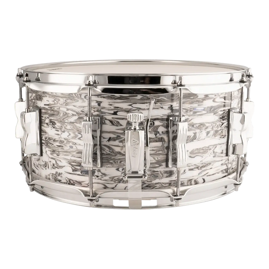 Ludwig Classic Maple Snare Drum 14x6.5 White Abalone - Drum Center Of Portsmouth