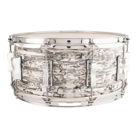 Ludwig Classic Maple Snare Drum 14x6.5 White Abalone - Drum Center Of Portsmouth