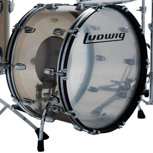Ludwig Vistalite Bass Drum 24x14 Bronze - Drum Center Of Portsmouth