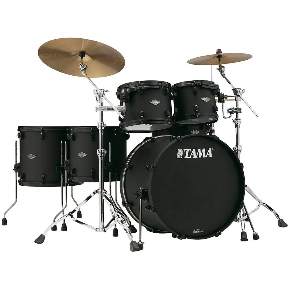 Tama Starclassic Performer 5pc Drum Set Flat Black - Drum Center Of Portsmouth