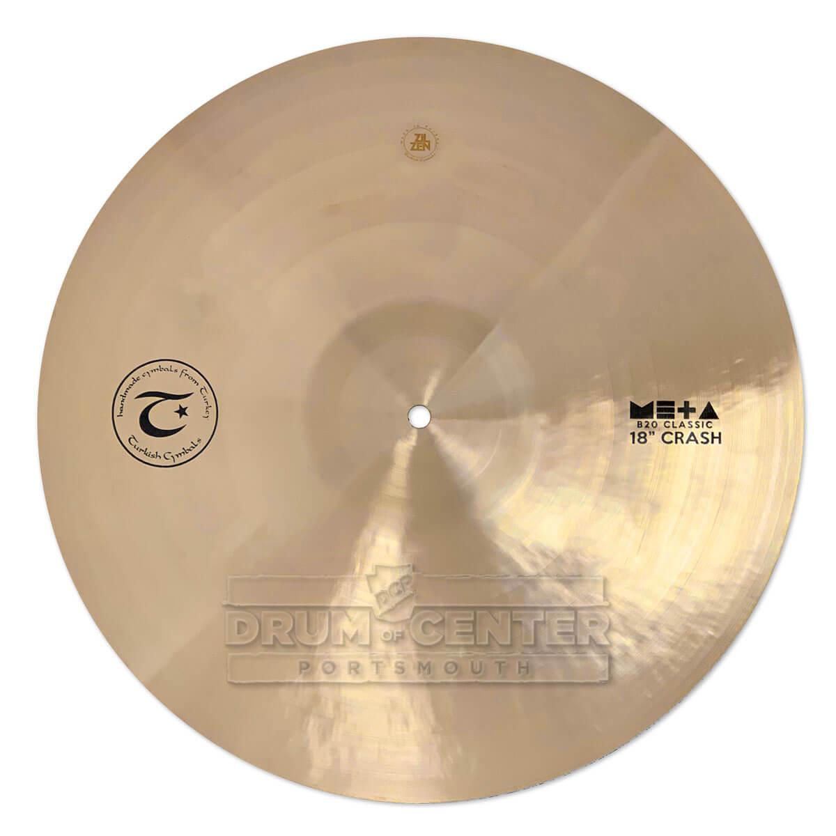 Turkish Meta Classic Crash Cymbal 18" - Drum Center Of Portsmouth