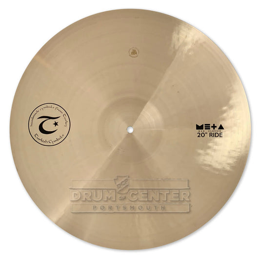 Turkish Meta Classic Ride Cymbal 20" - Drum Center Of Portsmouth