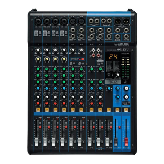 Yamaha MG12XU 12-Input 4-Bus Mixer w/Effects - Drum Center Of Portsmouth