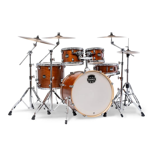 Mapex Mars Maple 5pc Rock Drum Set Cortado Satin