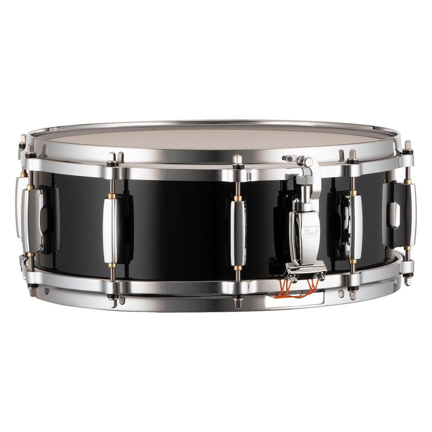 Pearl Masters Maple MM6 Snare Drum 14x5 Piano Black - Drum Center Of Portsmouth