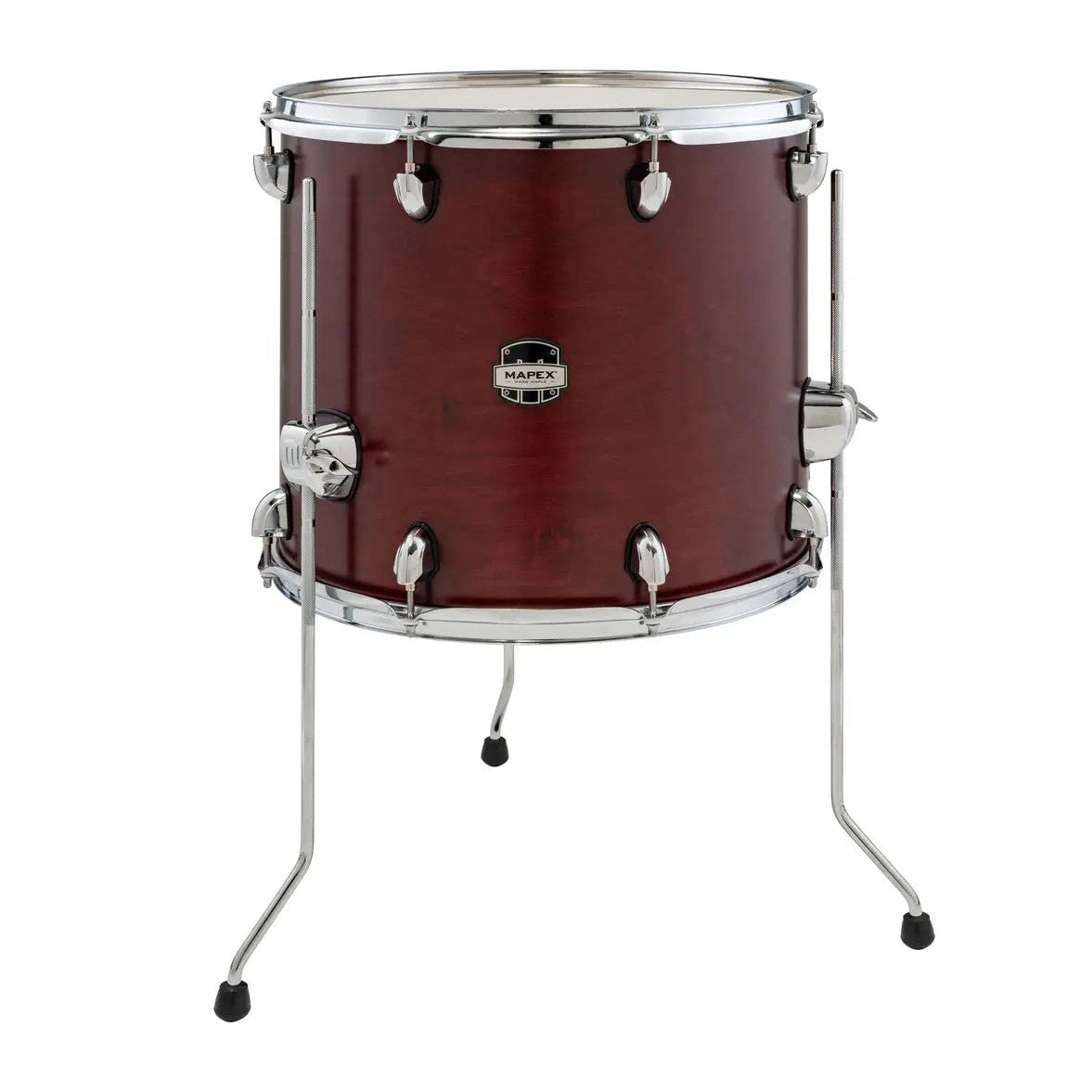 Mapex Mars Maple Floor Tom 18x16 Merlot Satin - Drum Center Of Portsmouth