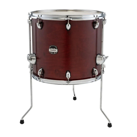 Mapex Mars Maple Floor Tom 18x16 Merlot Satin - Drum Center Of Portsmouth