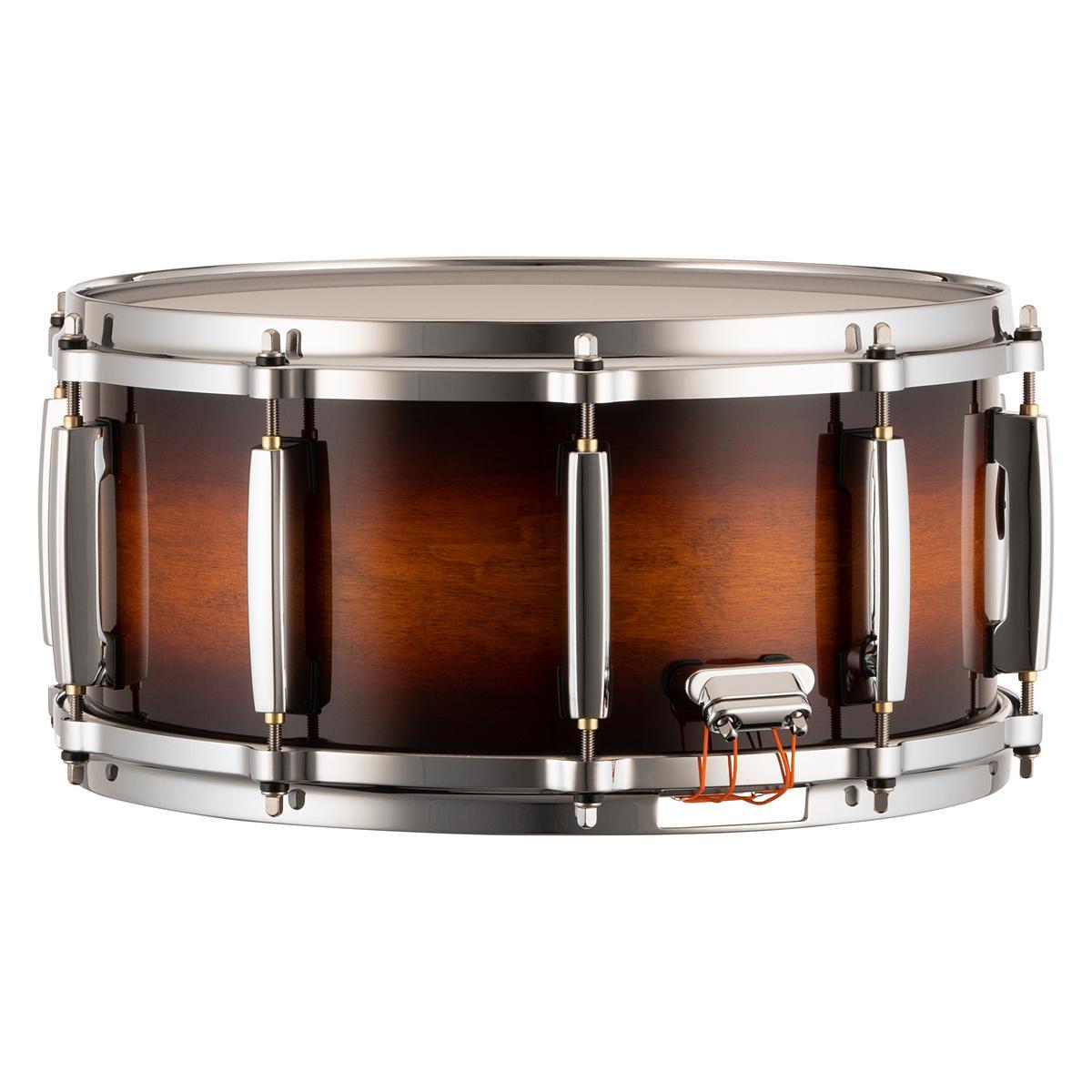 Pearl Masters Maple Pure Snare Drum 14x6.5 Vintage Tobacco Burst - Drum Center Of Portsmouth