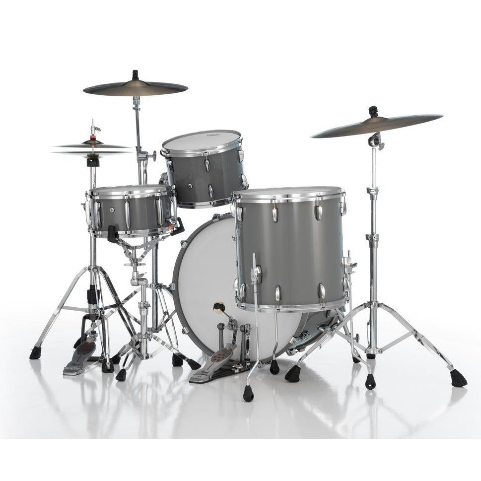 Pearl Masters Maple Pure 3pc Drum Set 24/13/16 w/Standard R2 Mounts Putty Gray - Drum Center Of Portsmouth