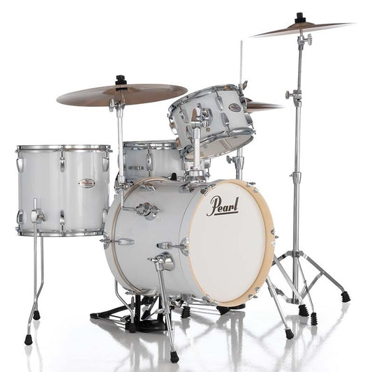 Pearl Midtown 4pc Drum Set Pure White w/Hardware & Bags - Drum Center Of Portsmouth