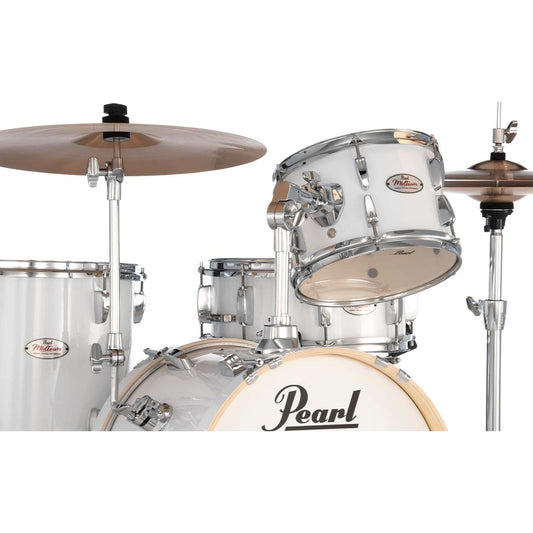 Pearl Midtown 4pc Drum Set Pure White w/Hardware & Bags - Drum Center Of Portsmouth