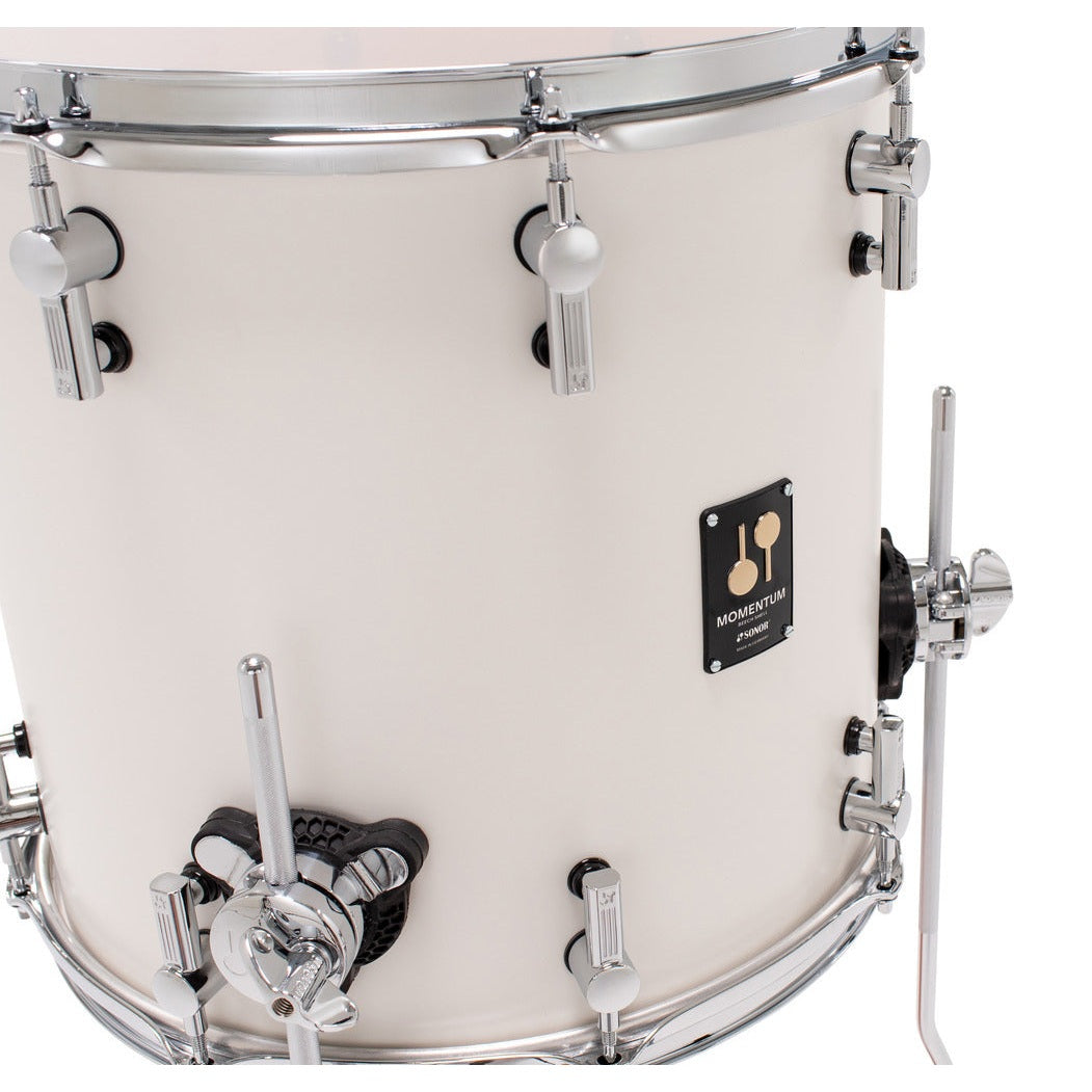 Sonor Momentum Beech Floor Tom 14x13.75 Satin Pure White - Drum Center Of Portsmouth