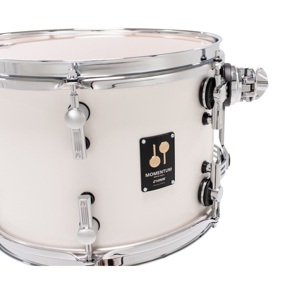 Sonor Momentum Maple Tom 12x8.5 Satin Pure White - Drum Center Of Portsmouth