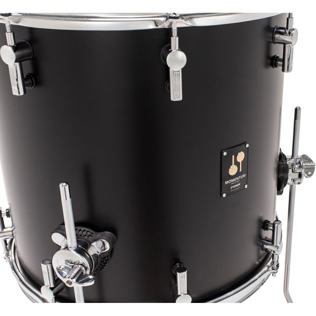 Sonor Momentum Maple Floor Tom 16x15.25 GT Black - Drum Center Of Portsmouth