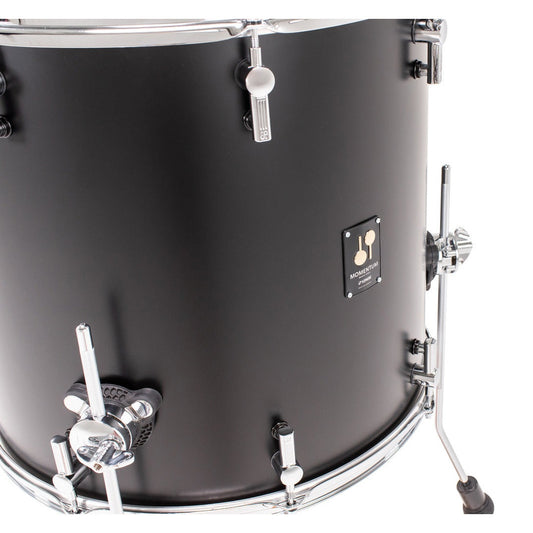 Sonor Momentum Maple Floor Tom 18x16.75 GT Black - Drum Center Of Portsmouth