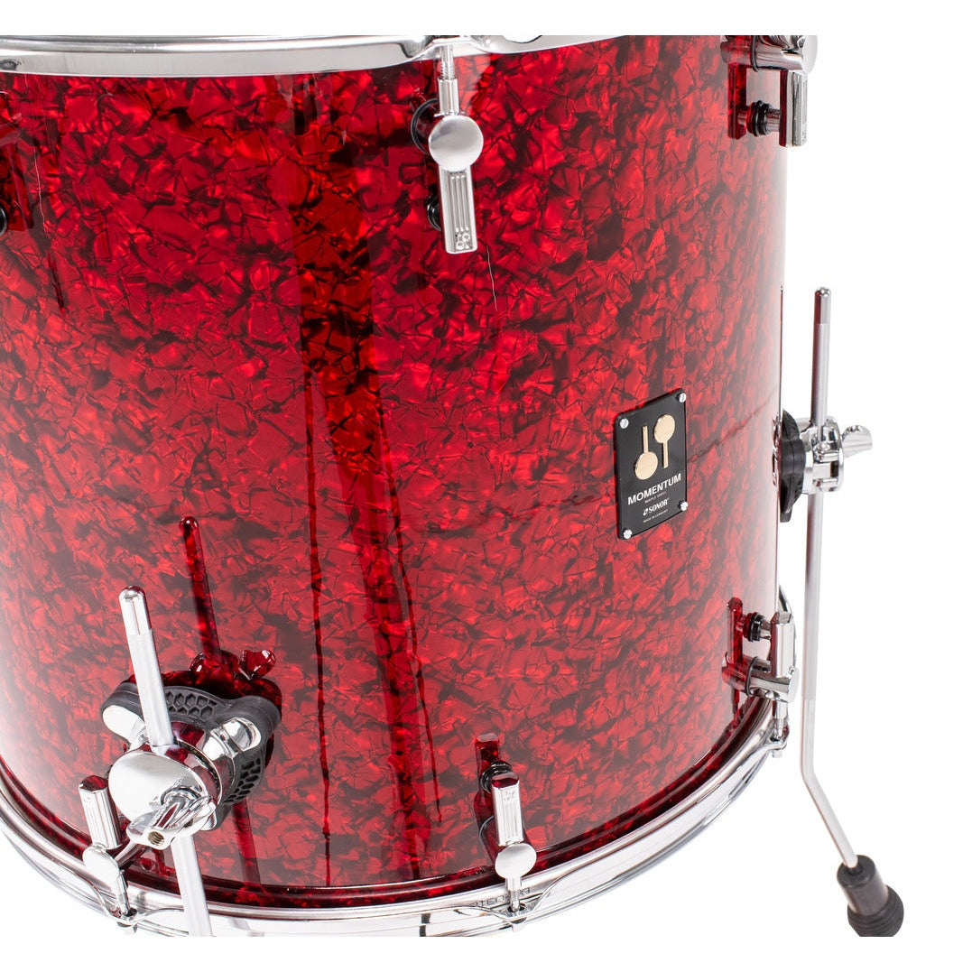 Sonor Momentum Maple Floor Tom 18x16.75 Red Pearl - Drum Center Of Portsmouth
