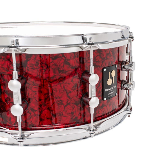 Sonor Momentum Birch Snare Drum 14x6.5 Red Pearl - Drum Center Of Portsmouth