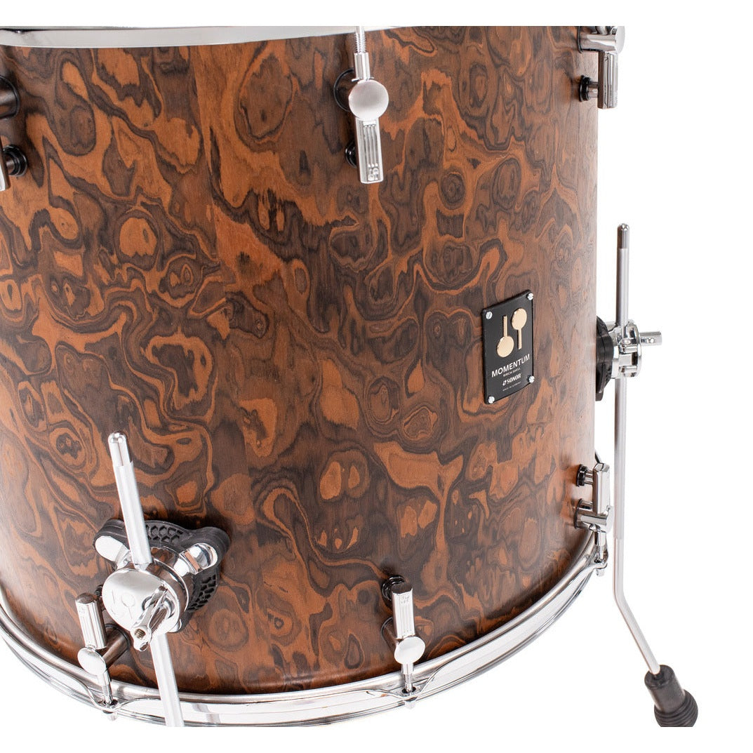 Sonor Momentum Birch Floor Tom 18x16.75 California Burl - Drum Center Of Portsmouth