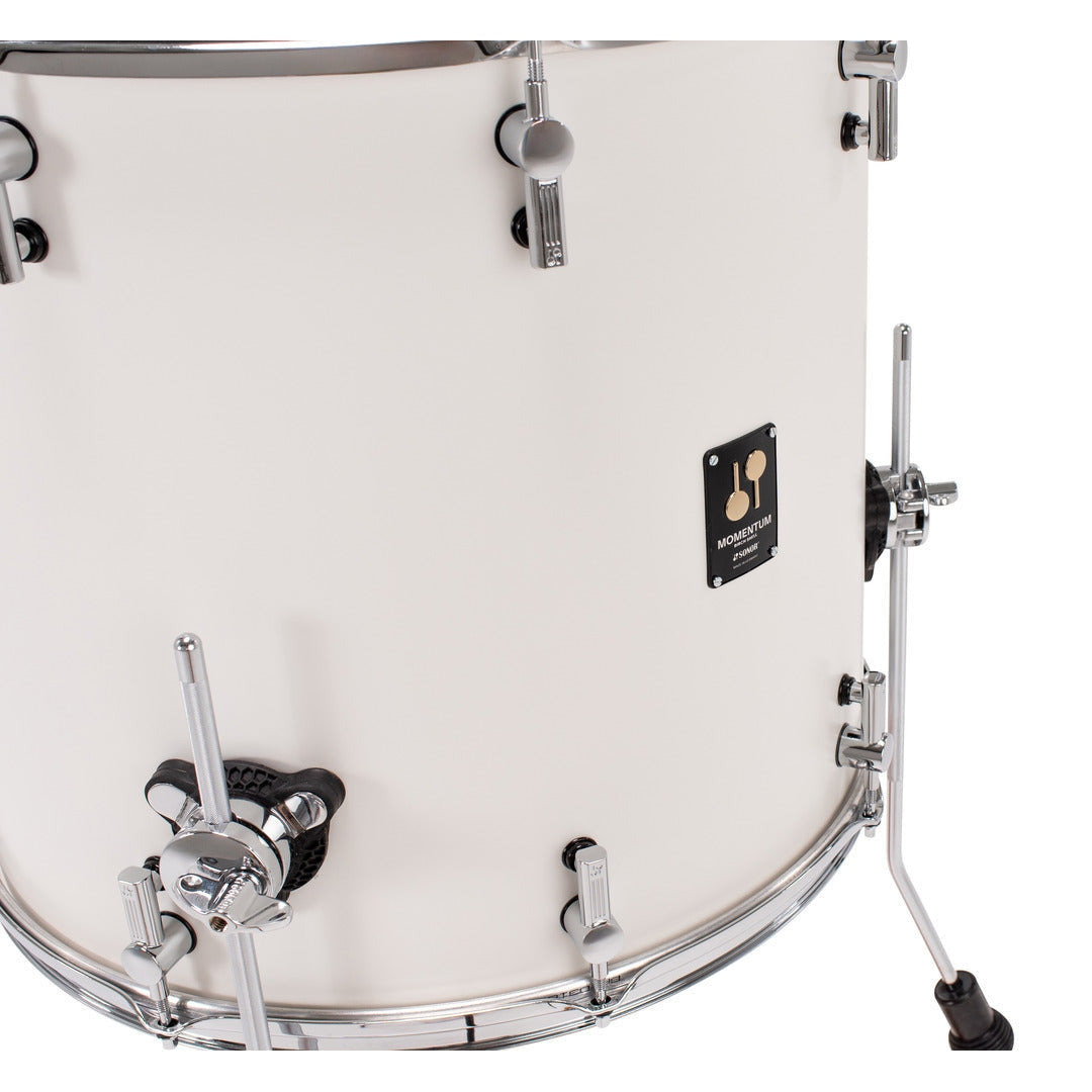 Sonor Momentum Birch Floor Tom 18x16.75 Satin Pure White - Drum Center Of Portsmouth