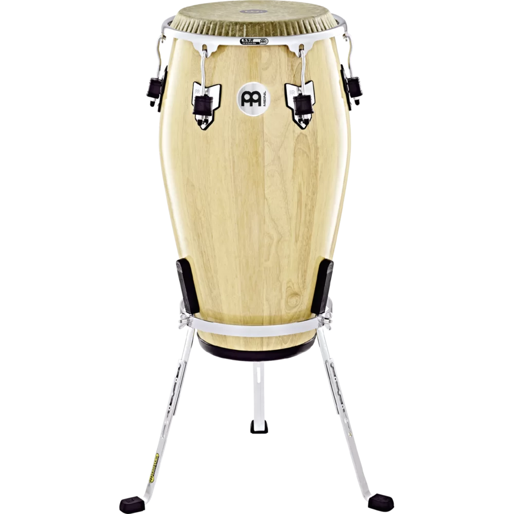 Meinl Marathon Exclusive Tumba - Natural w/Chrome - Fiberskyn Head - Drum Center Of Portsmouth