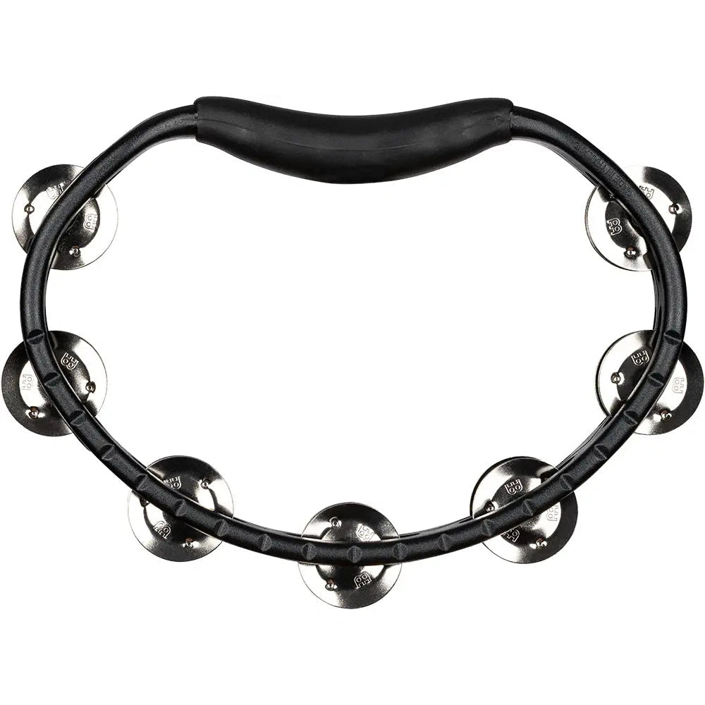 [SO] Meinl Headliner ABS Hand Held Tambourine Steel Jingles Black - Drum Center Of Portsmouth