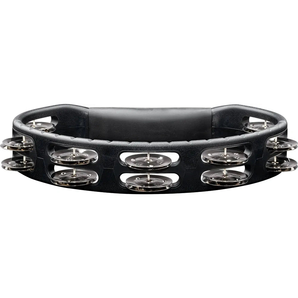 [SO] Meinl Headliner ABS Hand Held Tambourine Steel Jingles Black - Drum Center Of Portsmouth
