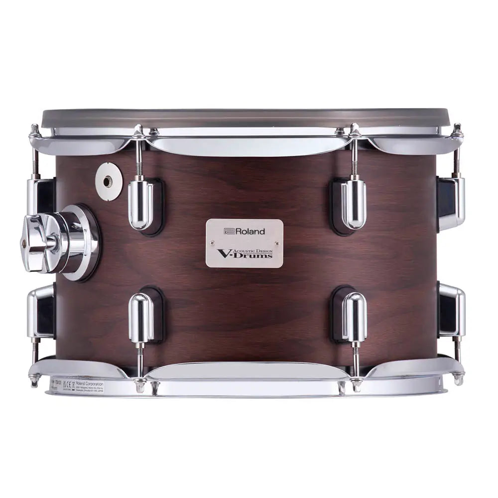 Roland V-Drums Acoustic Design Tom Pad 12x8 Satin Walnut - Drum Center Of Portsmouth