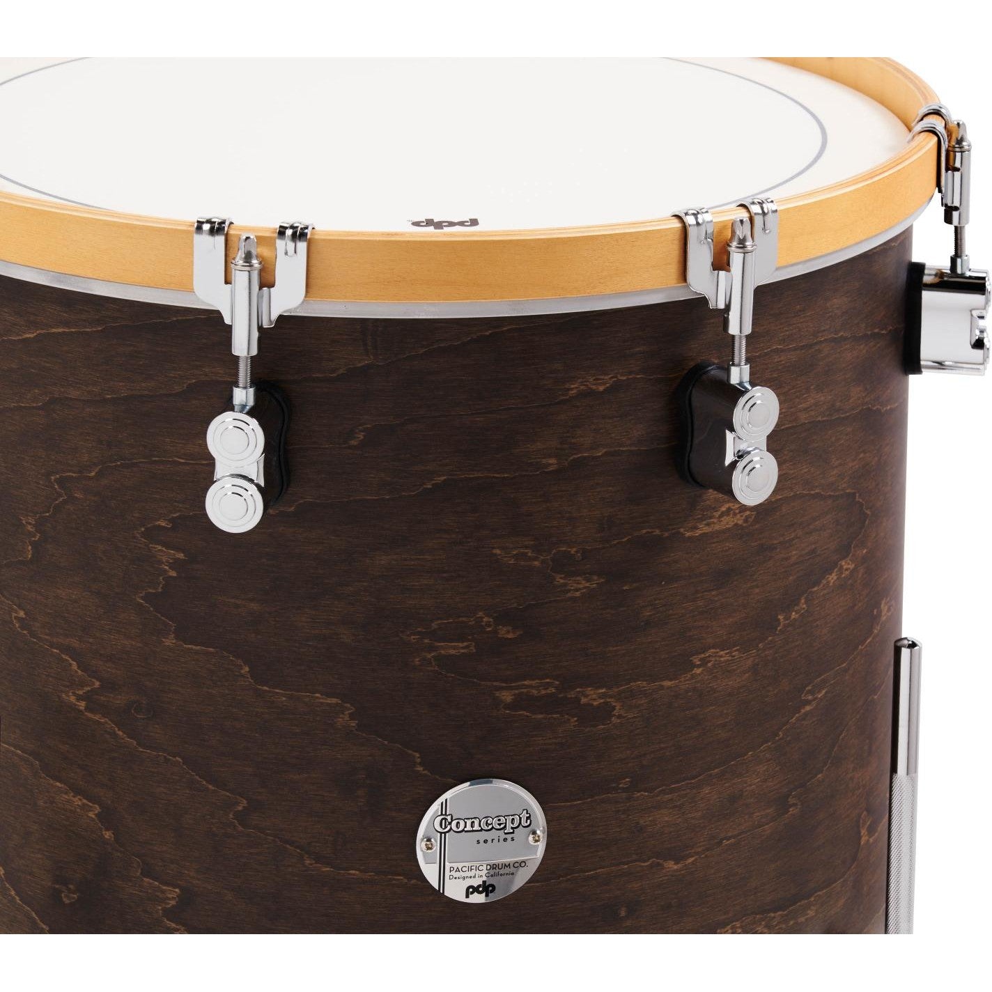 PDP Concept Classic 3pc Drum Set w/22BD Walnut/Natural Hoops - Drum Center Of Portsmouth
