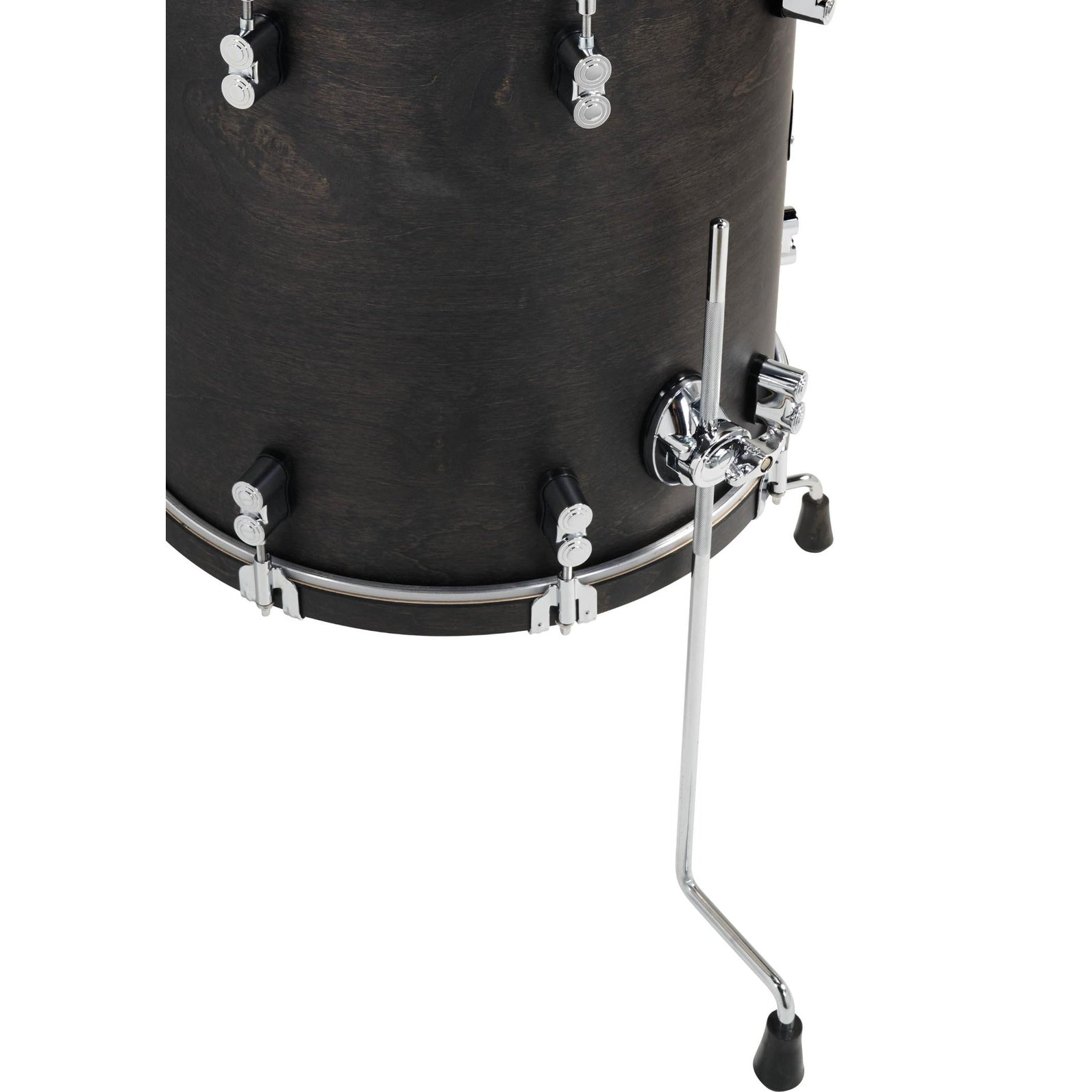 PDP Concept Classic 3pc Drum Set w/24BD Ebony/Ebony Hoops - Drum Center Of Portsmouth