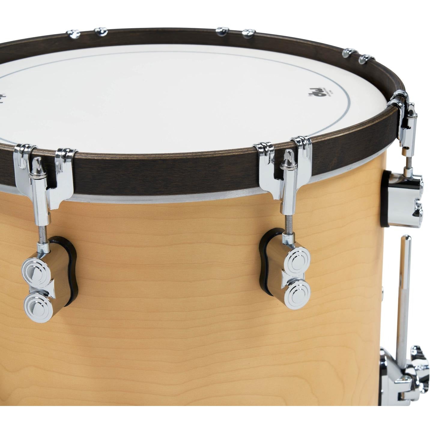 PDP Concept Classic 3pc Drum Set w/24BD Natural/Walnut Hoops - Drum Center Of Portsmouth