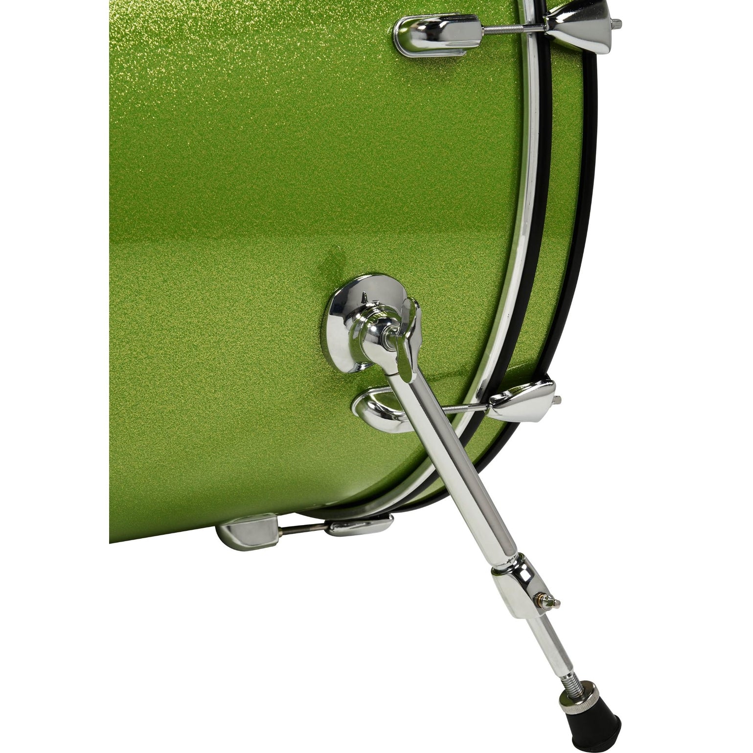 PDP Centerstage 5pc Complete Drum Set Electric Green Sparkle w/Hw & Cymbals - Drum Center Of Portsmouth
