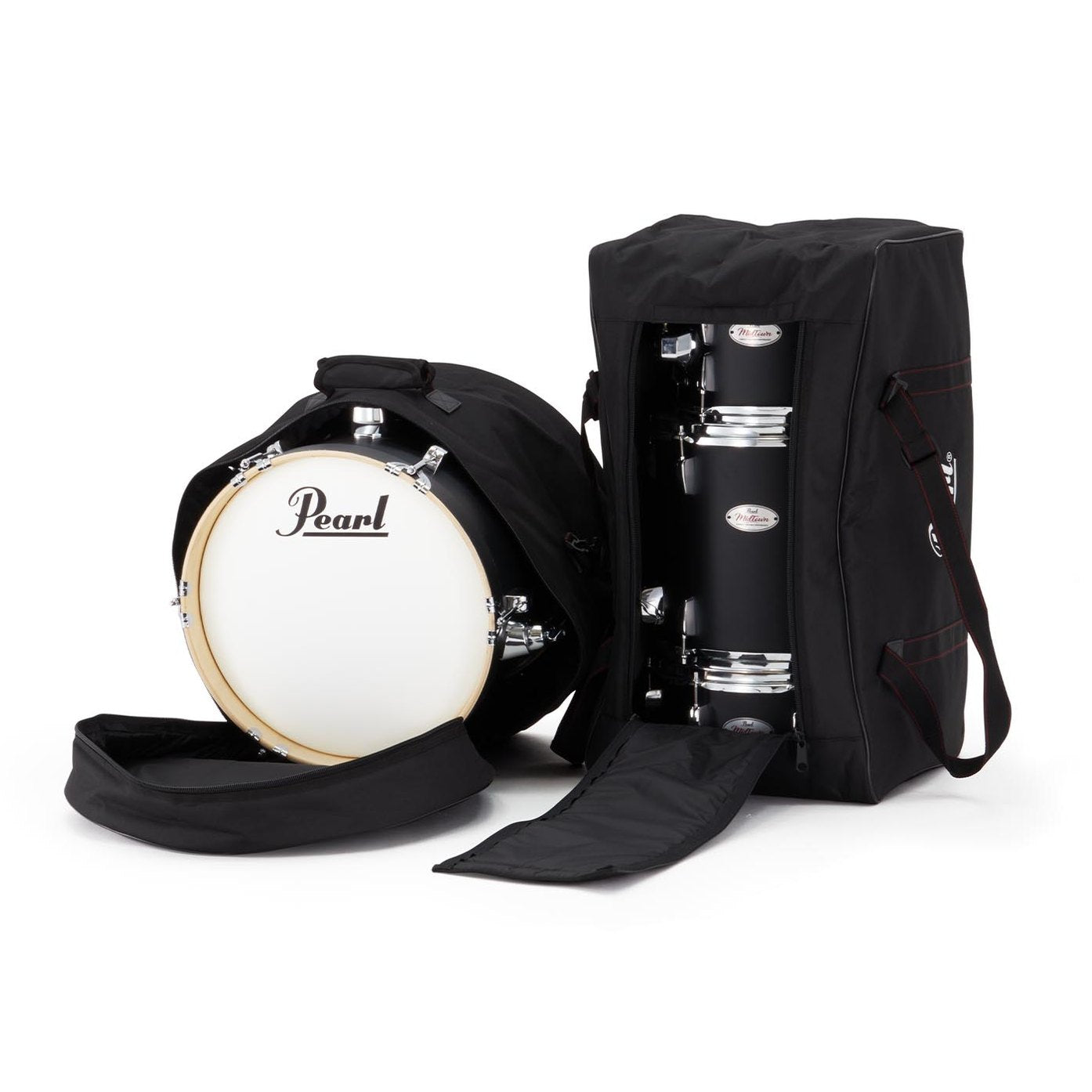 Pearl Midtown 4pc Drum Set Pure White w/Hardware & Bags - Drum Center Of Portsmouth