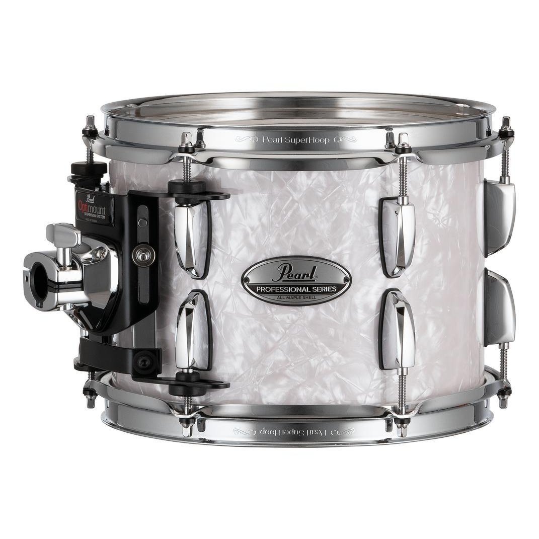 Pearl Professional Maple Tom 12x8 White Marine Pearl - Drum Center Of Portsmouth